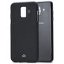 Mobilize Rubber Gelly Samsung Galaxy A6 (2018) TPU (flexibel) Backcover - Matt Black