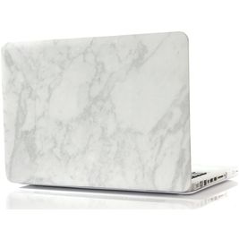 Mobigear Marble MacBook Pro 15 Zoll (2008-2012) Hardcase Hülle MacBook Case - Grau - Model A1286