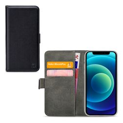 Mobilize Classic Gelly Wallet iPhone 12 Mini Klapphülle Portemonnaie - Schwarz