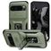 Mobigear Armor Ring Cam Slide Google Pixel 9 Pro XL Hardcase Backcover Shockproof mit Ringhalter und Kamera-Slider - Grün