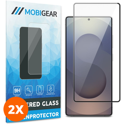 Mobigear Premium Samsung Galaxy S26 Ultra Panzerglas Gehärtetes Glas Displayschutz - Hüllenfreundlich (2er Pack)