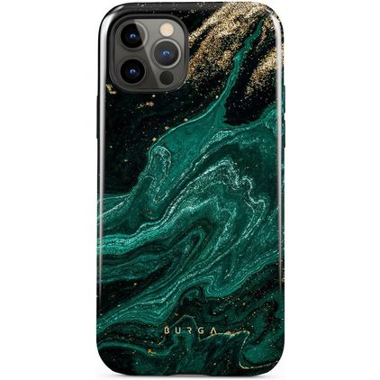 Burga Tough iPhone 12 Hülle Hardcase Backcover Stoßfest - Emerald Pool