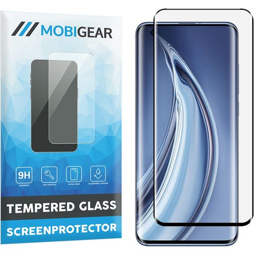Mobigear Premium Xiaomi Mi 10 Pro Panzerglas Gehärtetes Glas Displayschutz - Hüllenfreundlich - Schwarz