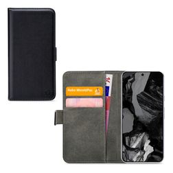 Mobilize Classic Gelly Wallet Google Pixel 8a Hülle Klapphülle Geldbörse - Schwarz