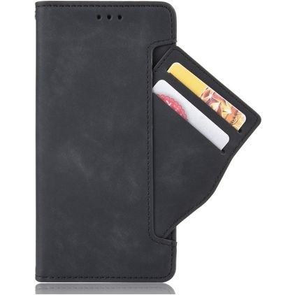 Mobigear Slide Wallet Samsung Galaxy Note 20 Ultra Hülle Klapphülle Geldbörse - Schwarz