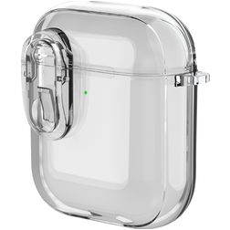 Mobigear Crystal Clip Apple AirPods 1 Hardcase Hülle - Transparent