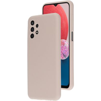 Mobiparts Samsung Galaxy A13 4G Silikon Backcover - Soft Salmon