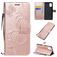 Mobigear Butterfly Samsung Galaxy A51 5G Klapphülle Portemonnaie - Roségold