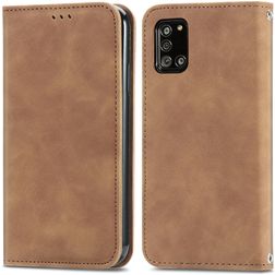 Mobigear Retro Slim Samsung Galaxy A32 5G Hülle Klapphülle - Braun