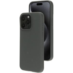 Mobiparts iPhone 15 Pro Max Silikon Hülle Backcover - Urban Grey