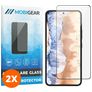 Mobigear Premium Samsung Galaxy S23 Plus Panzerglas Gehärtetes Glas Displayschutz - Hüllenfreundlich - Schwarz (2er Pack)