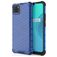 Mobigear Honeycomb Realme C11 (2020) Hülle Hardcase Backcover Stoßfest - Blau