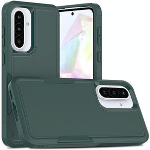 Mobigear Heavy Armor Samsung Galaxy A56 Hülle Hardcase Backcover Stoßfest - Grün