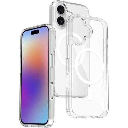 Mobigear Crystal Durchsichtig iPhone 17 MagSafe Hülle Hardcase Backcover - Transparent