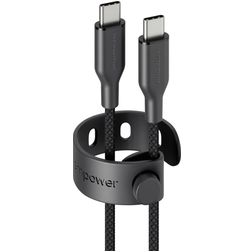 PanzerGlass USB-C auf USB-C Kabel 2 Meter - Schwarz