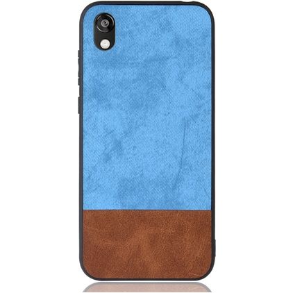 Mobigear Two Tone Huawei Y5 (2019) Hülle Hardcase Backcover - Braun / Blau