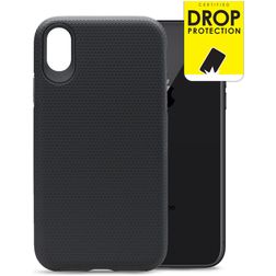 My Style Tough iPhone XR Hülle Hardcase Backcover Stoßfest - Schwarz