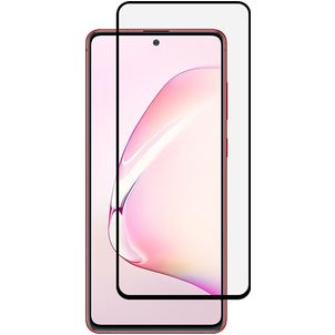 Mobigear Premium Samsung Galaxy Note 10 Lite Panzerglas Gehärtetes Glas Displayschutz - Hüllenfreundlich - Schwarz