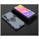 Mobigear Armor Ring Samsung Galaxy A13 5G Hülle Hardcase Backcover Stoßfest mit Ringhalter - Blau