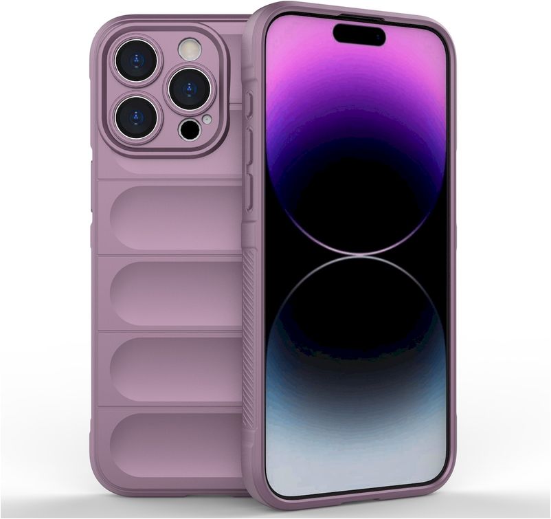 Mobigear Bumpy iPhone 15 Pro Max Hülle Flexibles TPU Backcover