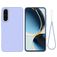 Mobigear Rubber Touch Samsung Galaxy A37 Silikon Hülle Backcover - Lila
