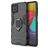 Mobigear Armor Ring Samsung Galaxy M53 Hülle Hardcase Backcover Stoßfest mit Ringhalter - Schwarz