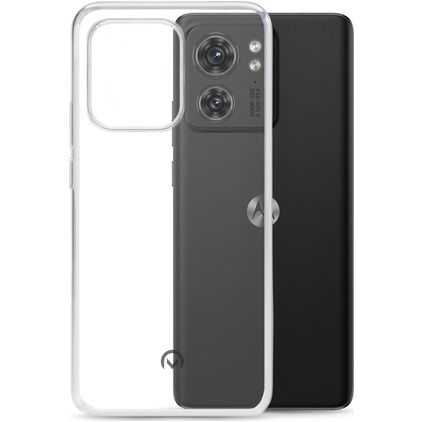 Mobilize Gelly Durchsichtig Motorola Edge 40 Hülle Flexibles TPU Backcover - Transparent