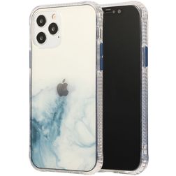 Mobigear Gradient iPhone 12 Pro Max Hülle Hardcase Backcover - Transparent / Blau