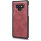 Mobigear Snap Button Samsung Galaxy Note 9 Hülle Abnehmbare 2in1 Klapphülle Geldbörse - Rot