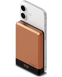 Cygnett MagSlim Single USB-C Powerbank 10.000 mAh 15W - MagSafe Kompatibel - Copper