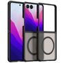 Mobigear Shockproof Samsung Galaxy Z Flip 8 MagSafe Hülle Hardcase Backcover - Schwarz