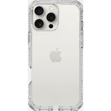 ITSKINS Level 2 SpectrumClear R Durchsichtig iPhone 16 Pro Hülle Flexibles TPU Backcover Stoßfest - Transparent
