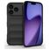 Mobigear Bumpy iPhone 17 Pro TPU (flexibel) Backcover - Schwarz