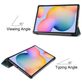 Mobigear Tri-Fold Samsung Galaxy Tab S6 Lite Hülle Klapphülle - Mandelblüten