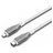 Cygnett Armoured Braided USB-C auf Apple Lightning Kabel 1 Meter - Weiß