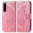 Mobigear Butterfly Sony Xperia 5 IV Hülle Klapphülle Geldbörse - Pink