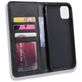 Mobigear Sensation iPhone 11 Pro Hülle Klapphülle Geldbörse - Schwarz