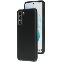 Mobiparts Classic Samsung Galaxy S21 Hülle Flexibles TPU Backcover - Matt Black