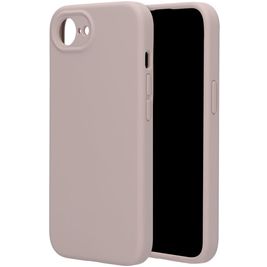 Mobiparts iPhone 16e Silikon Hülle Backcover - Soft Salmon