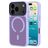 Mobiparts Hardcover iPhone 17 Pro MagSafe Hülle Hardcase Backcover - Satin Lila