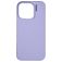 Nudient Base iPhone 16 Pro Max Silikon Hülle Backcover - Soft Purple