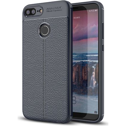 Mobigear Luxury HONOR 10 Lite Hülle Flexibles TPU Backcover - Marineblau