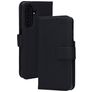 Mobiparts Wallet Samsung Galaxy A17 Hülle Echtes Leder Klapphülle Geldbörse - Schwarz
