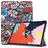 Mobigear Tri-Fold iPad Air 5 (2022) Hülle Klapphülle - Graffiti