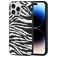 Mobigear Safari iPhone 14 Pro Max Hülle Flexibles TPU Backcover - Zebra