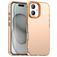 Mobigear Crystal iPhone 18 Hülle Hardcase Backcover - Orange