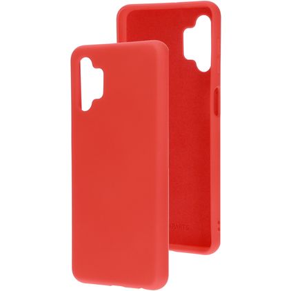 Mobiparts Samsung Galaxy A32 5G Silikon Hülle Backcover - Scarlet Red