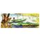 Mobigear Anti-Slip Mauspad - 40 x 90 CM - Fishing in Spring
