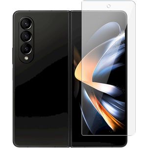 Mobigear Premium Samsung Galaxy Z Fold 4 Panzerglas Gehärtetes Glas Displayschutz - Hüllenfreundlich - Schwarz