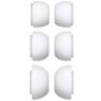 Xccess Silicon Replacement Ear Tips for Airpod Pro 1/2 Size S/M/L (3 Pair) White